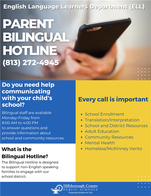 Parent Bilingual Hotline